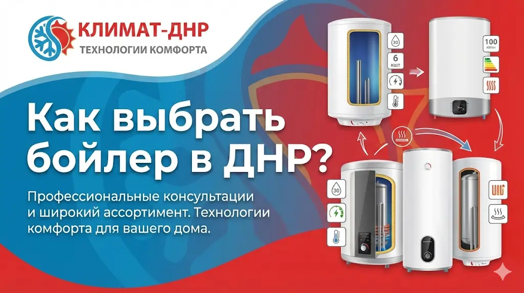 Купить бойлер в ДНР