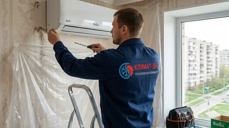 Установка кондиционера Донецк