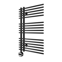 Полотенцесушитель Royal Thermo Pino П16 500х800 электро (встроен. диммер) черный Полотенцесушитель Royal Thermo Pino П16 500х800 электро (встроен. диммер) черный