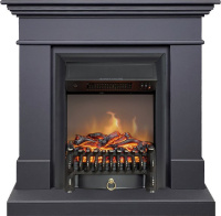 Каминокомплект Royal Flame California STD SFT с очагом Fobos FX M Black серый графит (разборный) в ДНР