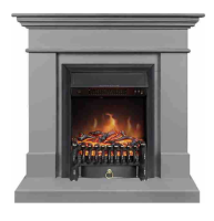 Каминокомплект Royal Flame California STD CRM (Разборный) с очагом Fobos FX Black санд грей в ДНР