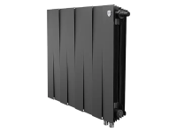 Биметаллический радиатор отопления Royal Thermo PianoForte 500 VDR80 8 секций Noir Sable