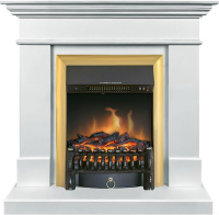 Каминокомплект Royal Flame California STD SFT с очагом Fobos FX Brass белый (разборный) в ДНР