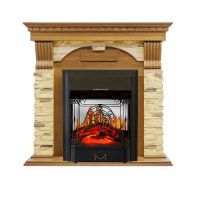 Каминокомплект Royal Flame Dublin с очагом Majestic FX M Black в ДНР