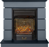 Каминокомплект Royal Flame Modern (Разборный) с очагом Majestic FX M Black RC серый графит (глубина 319 мм) в ДНР