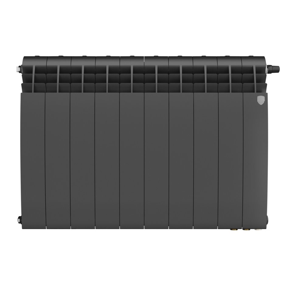 Биметаллический радиатор отопления Royal Thermo BiLiner 500 Noir Sable VR80 10 секций в ДНР
