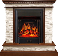 Каминокомплект Royal Flame Calgary с очагом Majestic FX Black в ДНР