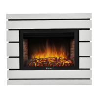 Каминокомплект Firelight Moderno 25 с очагом EFP/P-2520LS шпон белый дуб в ДНР