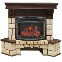 Каминокомплект RealFlame Stone new 25/25,5 с очагом Firefield 25 S IR в ДНР