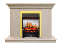 Каминокомплект Хорошие Камины Марс с очагом Royal Flame Fobos FX M Brass сосна в ДНР