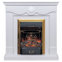 Каминокомплект RealFlame Aurora WT с очагом Majestic Lux Brass в ДНР