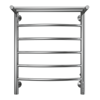 Электрический полотенцесушитель Terminus Классик П6 500х650 quick touch с полкой