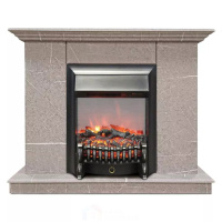Каминокомплект Хорошие Камины Марс с очагом RealFlame Fobos Lux BL S мрамор в ДНР
