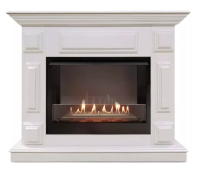 Каминокомплект Хорошие Камины Юпитер с очагом Firelight BFP/P-2520 белый в ДНР