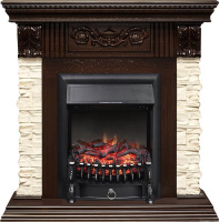 Каминокомплект Royal Flame Luxemburg с очагом Fobos FX Black в ДНР