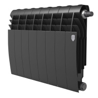 Биметаллический радиатор отопления Royal Thermo BiLiner 350 Noir Sable VR 8 секций в ДНР