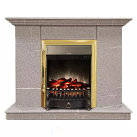 Каминокомплект Хорошие Камины Марс с очагом RealFlame Fobos Lux BR S мрамор в ДНР