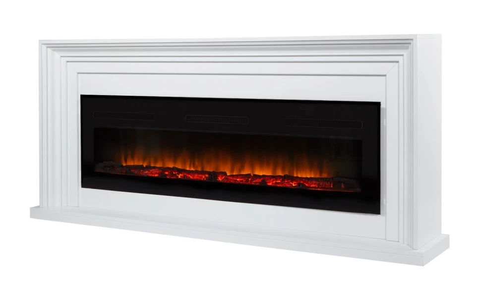 Каминокомплект Firelight Stretto Long с очагом Electrolux Infinity EFP/P-1600ULS белый в ДНР