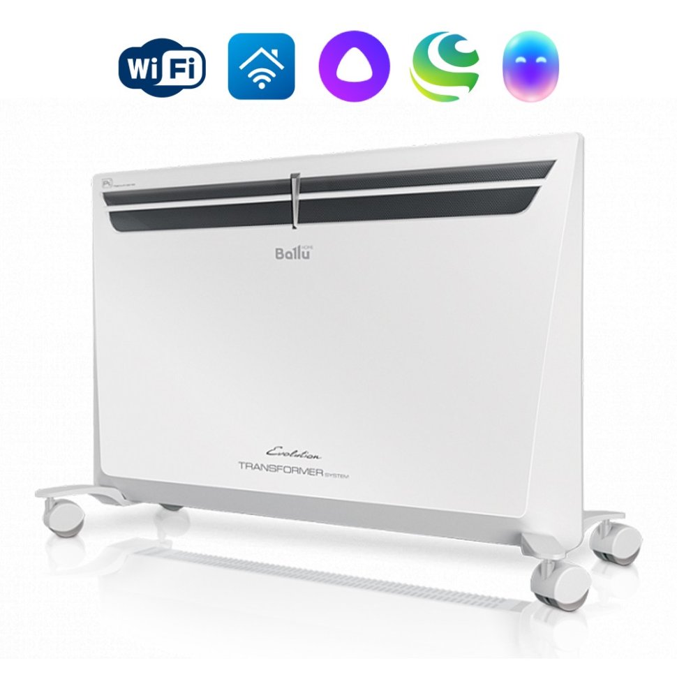 Электрический конвектор Ballu Transformer с блоком управления и шасси BEC/EVU-1000-3.1I (инверторный) в ДНР