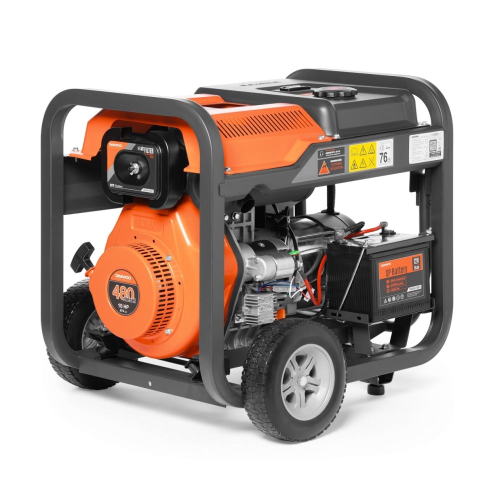 Генератор дизельный Daewoo DDAE 6000DXE-3 в ДНР