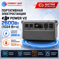 Портативная электростанция DJI Power V2 2600Вт (1024Вт*ч) в ДНР