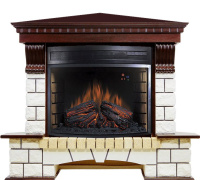 Каминокомплект Royal Flame Pierre Luxe угловой c очагом Dioramic 28 LED FX в ДНР