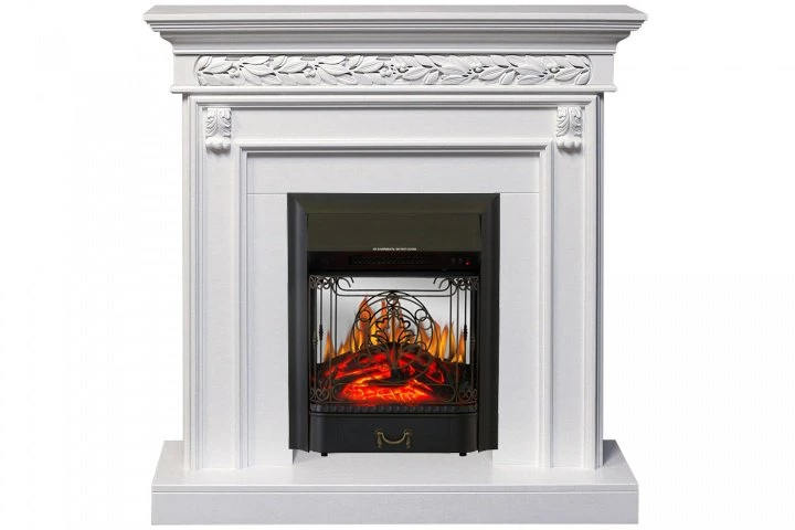 Каминокомплект Royal Flame Valletta c очагом Majestic FX M Black в ДНР