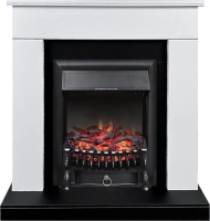 Каминокомплект Royal Flame Bergen c очагом Fobos FX Black черно-белый в ДНР