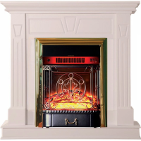 Каминокомплект Interflame Берта с очагом Majestic FX M Brass бежевый в ДНР