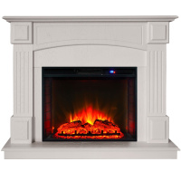 Электрокамин RealFlame Carolina 24/25,5 WT бьянко с очагом Sparta 25,5 LED Электрокамин RealFlame Carolina 24/25,5 WT бьянко с очагом Sparta 25,5 LED