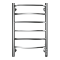 Электрический полотенцесушитель Terminus Классик П6 400х650 quick touch в ДНР