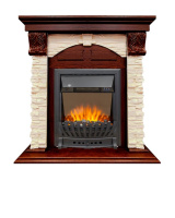 Каминокомплект Royal Flame Dublin (Разборный) с очагом Aspen Black орех каньон/сланец в ДНР