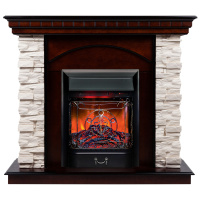 Электрокамин RealFlame Elford AO античный дуб с очагом Majestic Lux Black RC Электрокамин RealFlame Elford AO античный дуб с очагом Majestic Lux Black RC