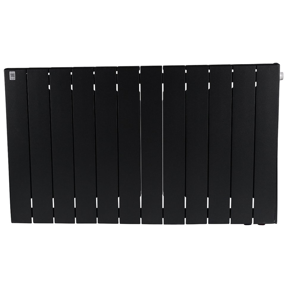 Биметаллический радиатор отопления Rifar Supremo Ventil SVR 500 12 секций нижнее правое подключение антрацит в ДНР