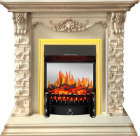 Каминокомплект Royal Flame Adriana с очагом Fobos FX M Brass в ДНР