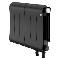 Биметаллический радиатор отопления Royal Thermo Infinity 300 Noir Sable VR80 6 секций в ДНР