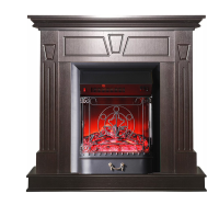 Каминокомплект Interflame Берта с очагом Majestic FX M Black темный дуб в ДНР