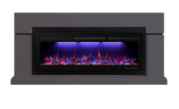Каминокомплект Interflame Гранд с очагом FreeSpace 40 LED FX QZ графит в ДНР