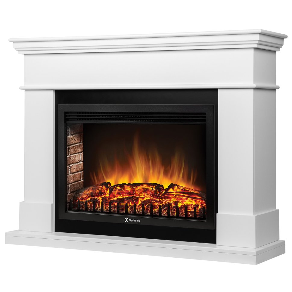 Каминокомплект Firelight California 30 с очагом Electrolux EFP/P-3020LS белый в ДНР