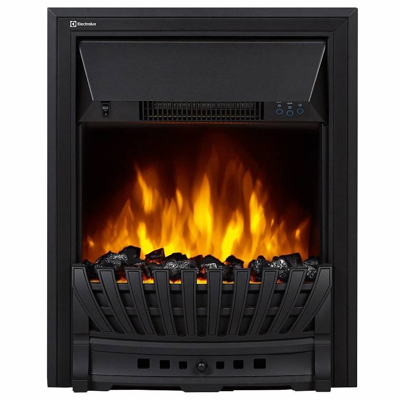 Каминокомплект Firelight Bricks Wood Classic с очагом Electrolux EFP/P-1020LS камень темный/шпон венге в ДНР