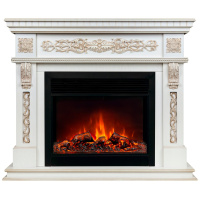Электрокамин RealFlame Estella 25,5/26 WT с очагом Moonblaze Black Электрокамин RealFlame Estella 25,5/26 WT с очагом Moonblaze Black