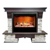 Каминокомплект RealFlame Rockland 26/HL AO с очагом 3D Helios 26 в ДНР