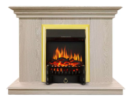 Каминокомплект Хорошие Камины Марс с очагом Royal Flame Fobos FX Brass сосна в ДНР