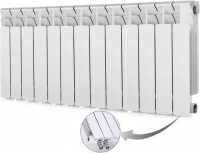 Биметаллический радиатор отопления RIFAR BASE VENTIL R 350 x13