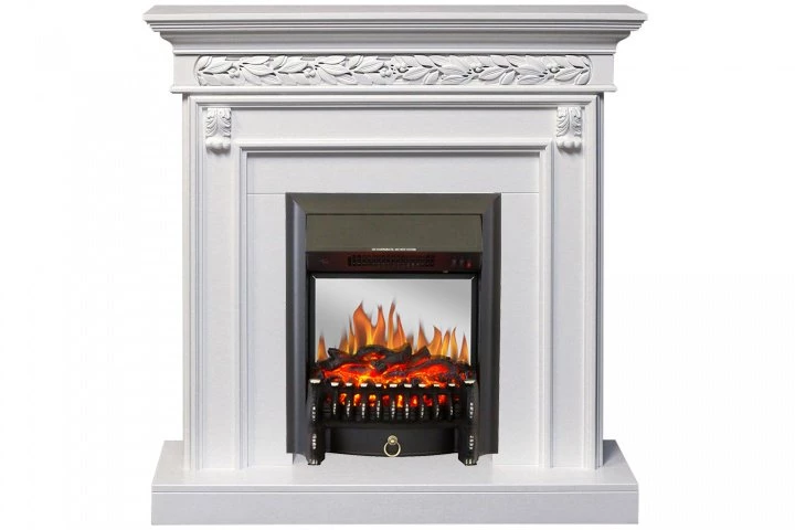 Каминокомплект Royal Flame Valletta c очагом Fobos FX M Black в ДНР