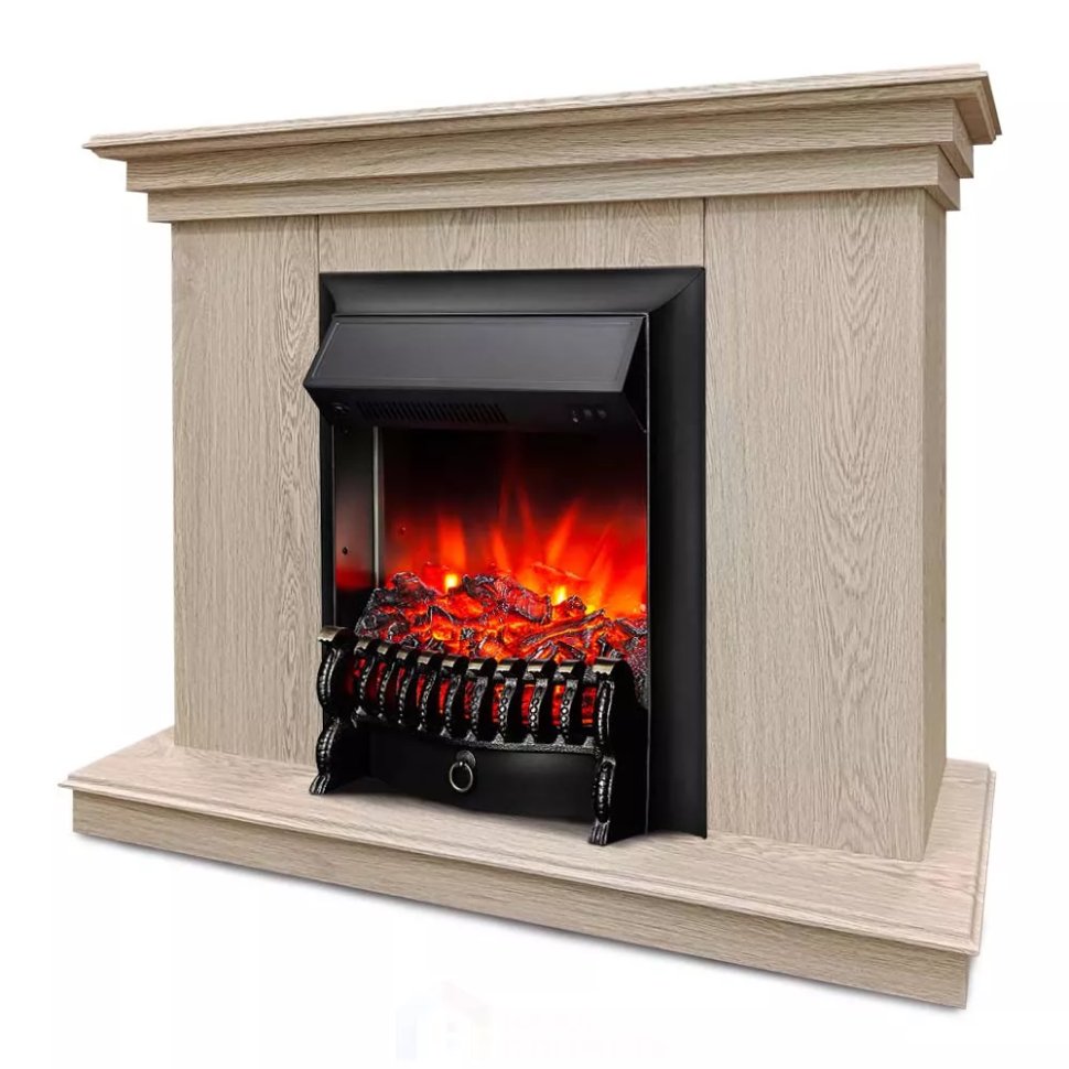 Каминокомплект Хорошие Камины Марс с очагом RealFlame Fobos Lux Black сосна в ДНР