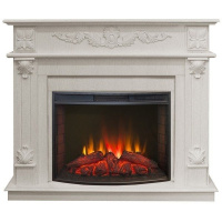 Каминокомплект RealFlame Philadelphia 25,5/26 WT с очагом Evrika 25,5 LED в ДНР