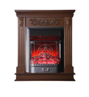 Каминокомплект Interflame Берта Люкс с очагом Majestic FX M Black дуб в ДНР