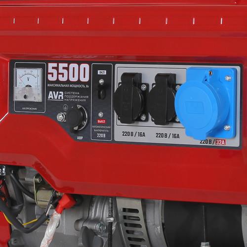 Электрогенератор бензиновый Зубр СБА-5500 в ДНР