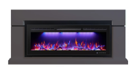 Каминокомплект Interflame Гранд с очагом FreeSpace 55 LED FX QZ графит в ДНР